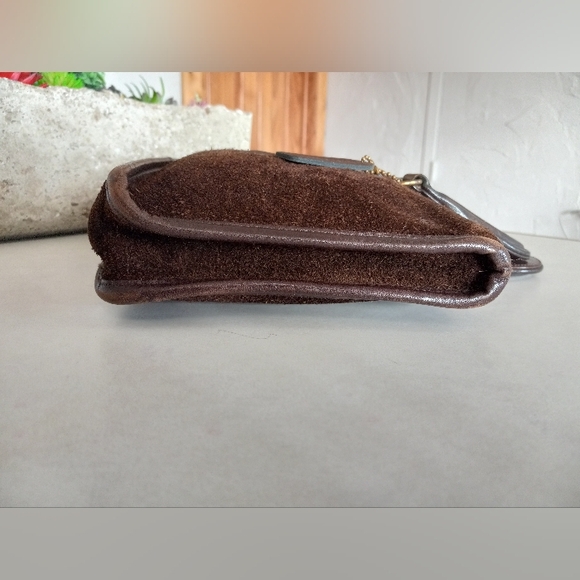 Coach Ruff-Out Suede, Mocha Zip-Top, Early 1970s - Picture 6 of 15